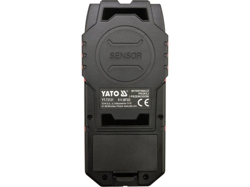 Детектор проводки и профилей YATO YT-73131, металл до 80 мм