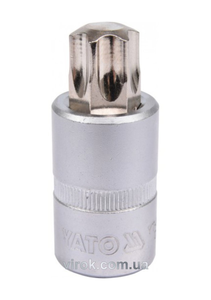 Головка торцева YATO квадрат 1/2 "TORX" Т70, L= 55 мм