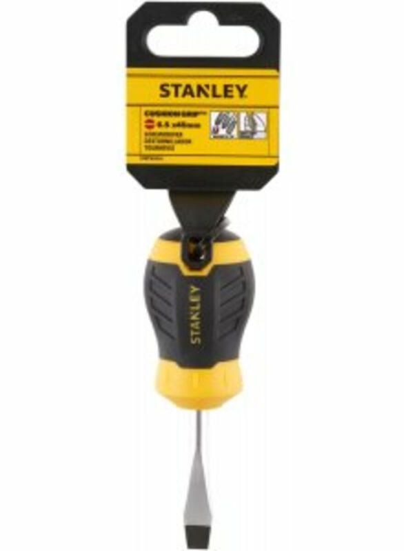 Викрутка плоска STANLEY "Cushion Grip" S/D FLARED: 6.5 X 45MM (STHT16147-0)