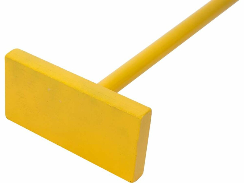 Трамбівка бруківки ручний VOREL, 8,5 кг, вис.- 82 см, платформа- 250х 120х 30 мм