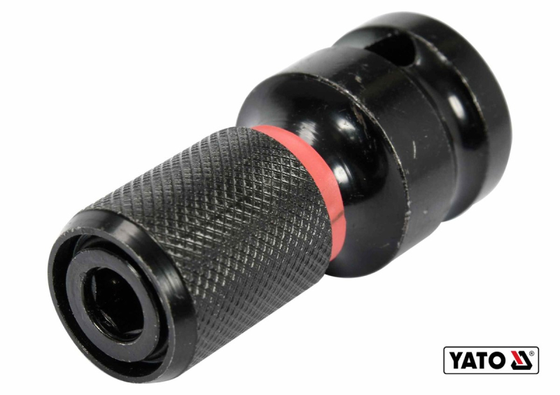 Перехідник ударний з 1/2" на HEX- 1/4" YATO, L= 50 мм [10/60]