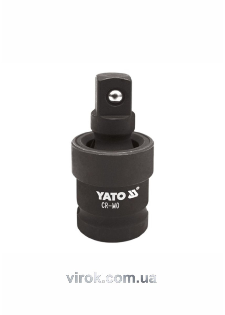 Подовжувач карданний ударний YATO : квадрат 3/4", L= 102 мм [8/32]