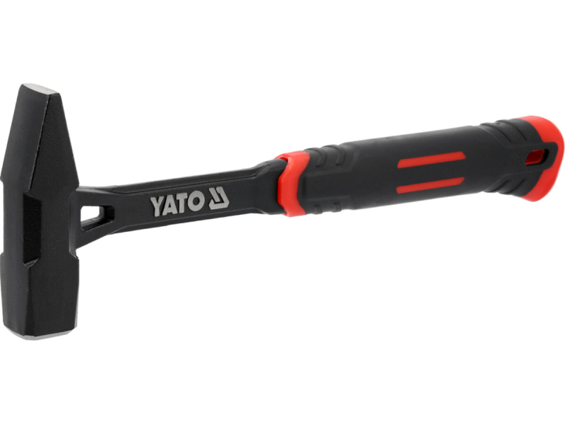 Молоток слюсарний, сталевий монолітний YATO m= 500 г [6/18]