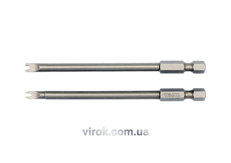 Набір насадок викруткових YATO : SPANNER #4-#8, HEX 1/4", L= 100 мм. 2 шт. [25/100]