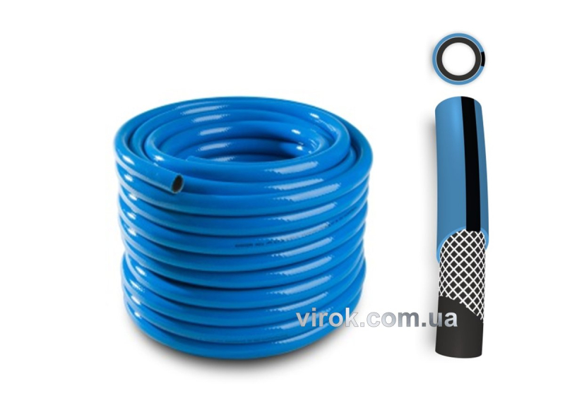 Шланг ПХВ пневмат. признач. PROFI синій з роб. тиск. 2 МПа, Ø=12,5 мм, t=2,7 мм, l= 50 м