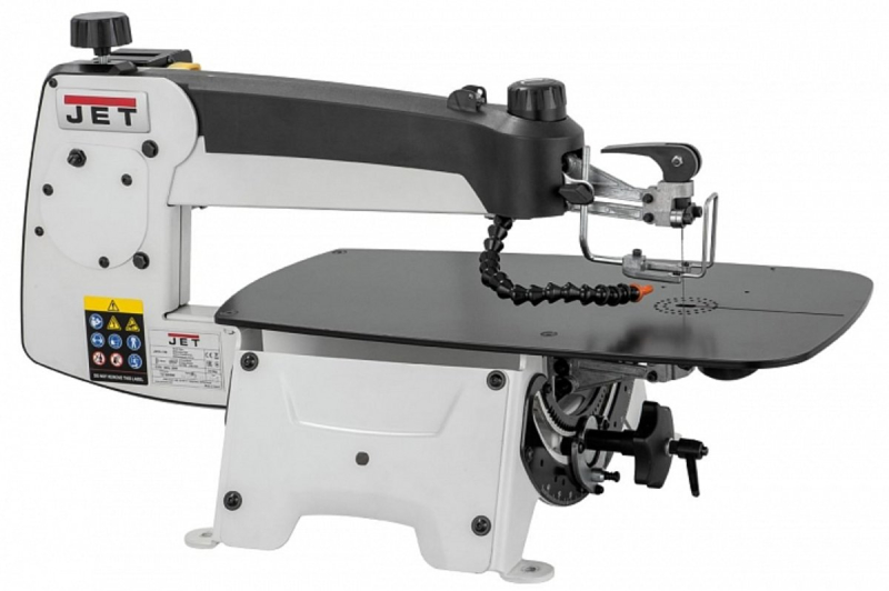 Лобзиковий верстат по дереву JET JWSS-18B : 230В, 0,3(0,05)кВт; l= 130 мм, -45º-0-45º. різ- 48 мм,