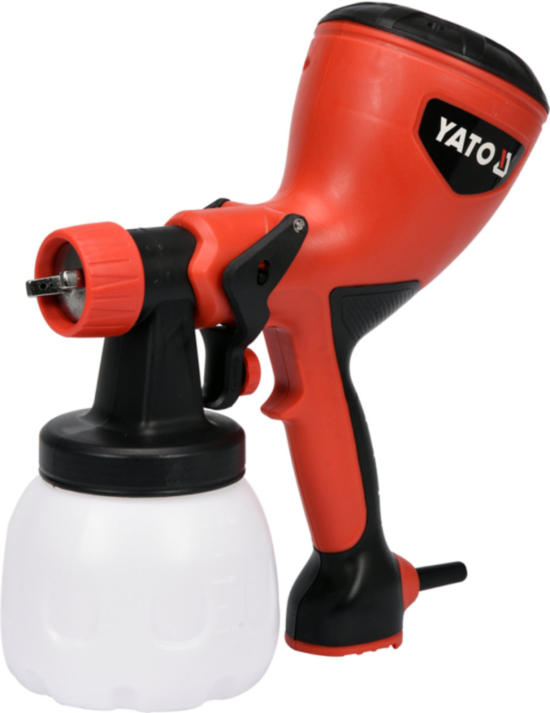 Пульверизатор мережевий YATO : 500 Вт, продуктивність- 0.4 л/хв, бачок- 1 л