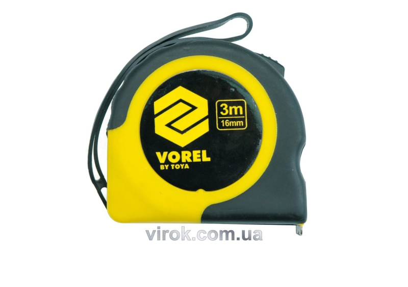 Рулетка VOREL : L= 10 м x 25 мм [6/60]