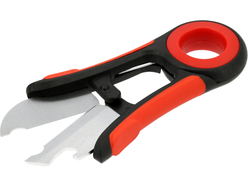 Ножиці флористичні з видалювачем шипів YATO заг. l= 205 мм, до стебел Ø≤ 6 мм [50/10]