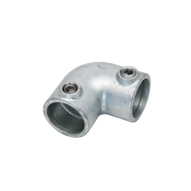 Коліно 90° NORMA: для труб Ø= 26,9 мм з ковкого чавуну