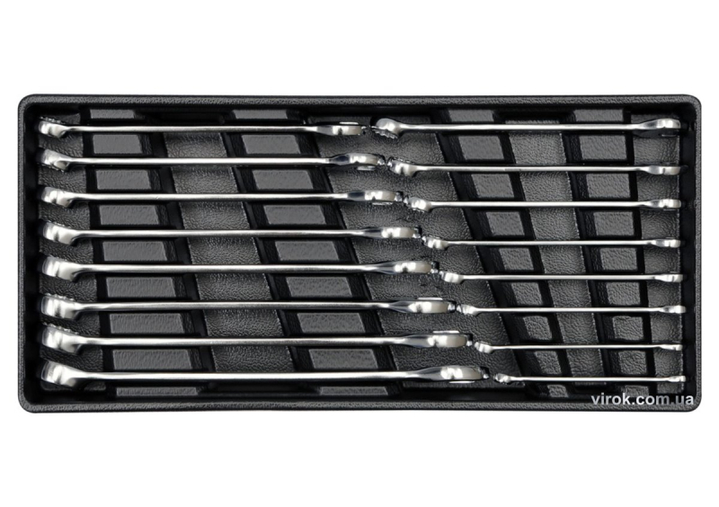 Вклад до інструментальної шафи YATO, набір комбінованих ключів 6-21 мм, 16 шт.