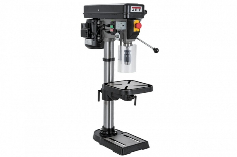 Свердлильний верстат настільний JET JDP-13 : 230В, (0,37)кВт. МК-2 Ø≤16 мм. 5 шв. 490 - 2510 об.