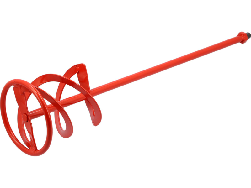 Міксер для будівельних сумішей спіральний оцинкований YATO: Ø=140x 600 мм, кріплення гвинт. М14 [16]