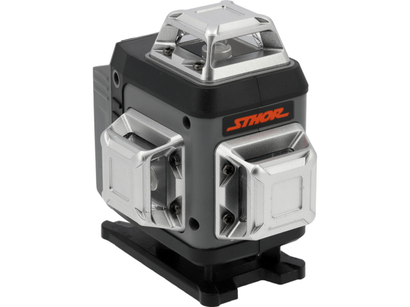 Нівелір лазерний на 4D-площ зелен пром STHOR діап.- 25 м, живл.- 2 Li-Ion акумул 3.7 V, спорядження