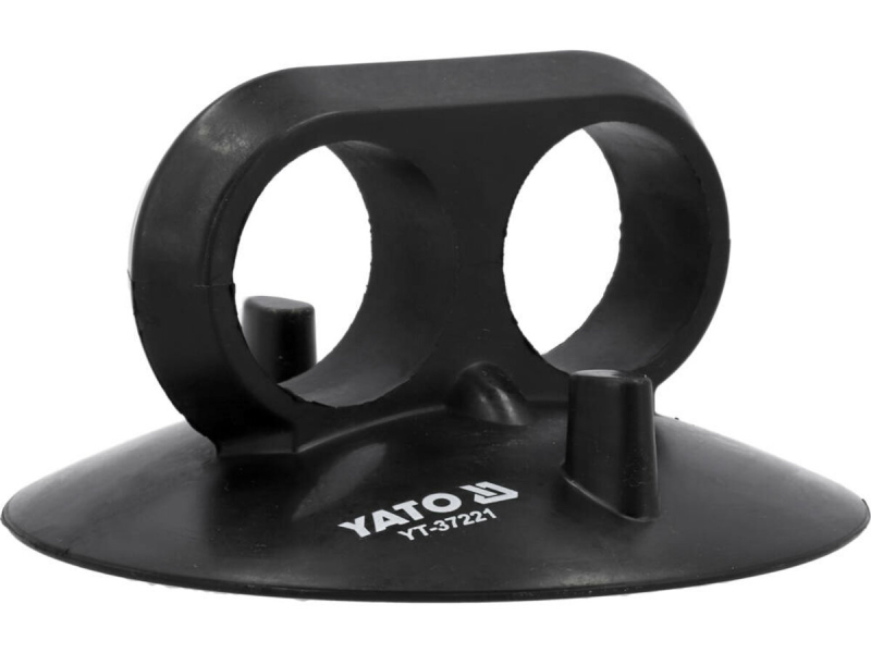 Присоска вакуумна одинарна YATO: чашка Ø= 125 мм, m= 5 кг, силіконова [60]