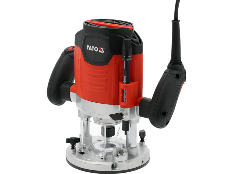 Фрезер ручний мережевий YATO 1400 Вт, цанга Ø= 6, 8 мм [2]