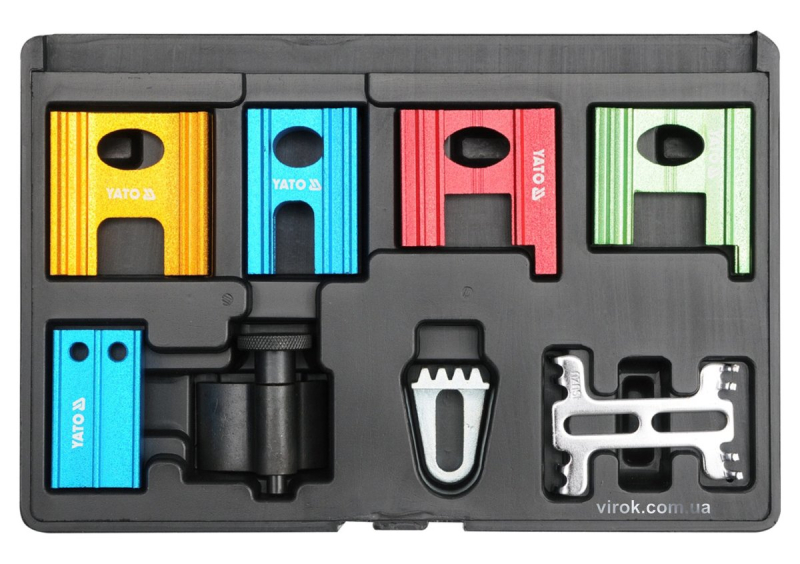 Фіксатори приводів газорозподільного механізму двигуна YATO, 8 шт. [16]