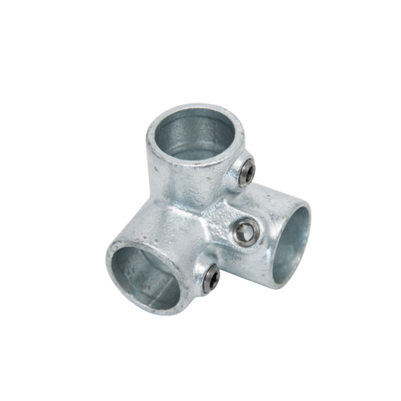 Трійник 90° NORMA: для труб Ø= 26,9 мм з ковкого чавуну