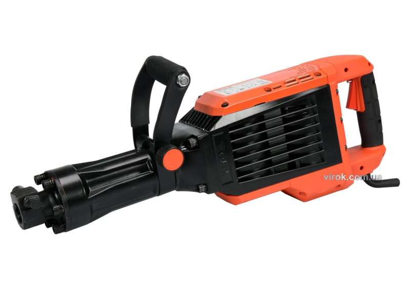 Молот відбійний мережевий YATO : 230V, 1600 Вт, F= 65 Дж з оливним охолодженням; + 2 піки [1/21]