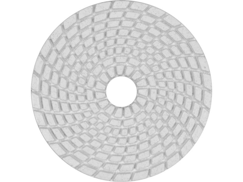 Круг шліфувальний алмазний з липучкою YATO: Ø= 100 мм, G100, макс. 4500 об/хв, по каменю в сух/мокр