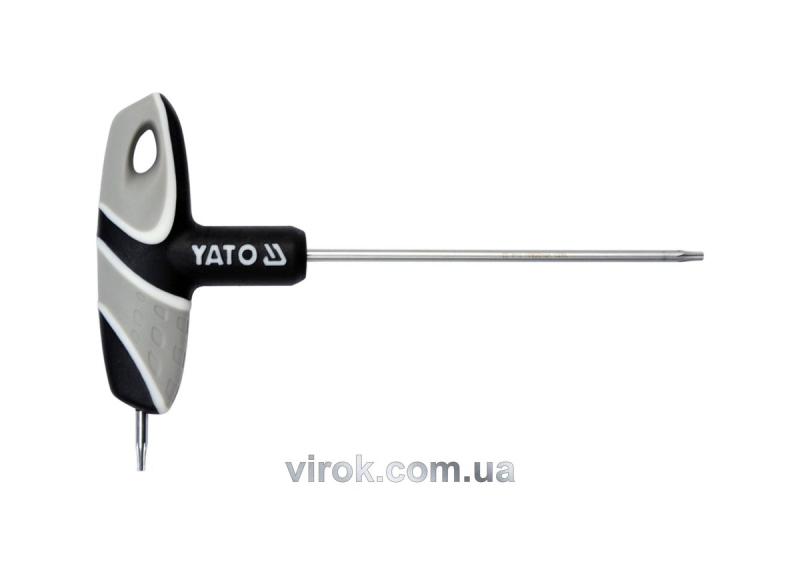 Ключ "TORX" YATO : "T"- образний, Т8, двосторонній, L= 100 мм [12/240]