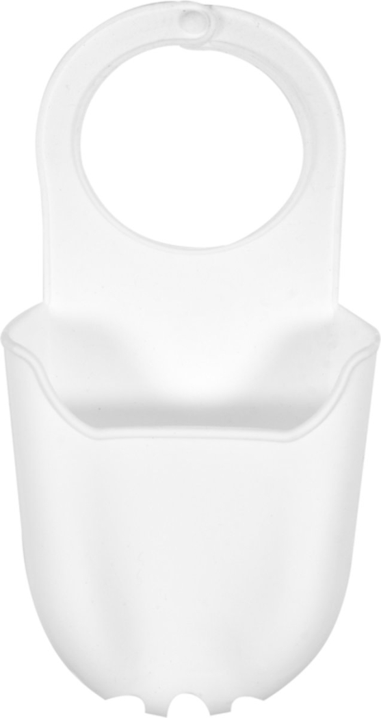 Органайзер силіконовий, білий, підвісний FALA для губки, 200х 100 мм [144]