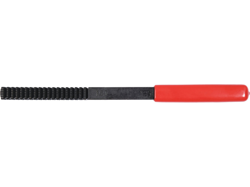 Напильник по метричних різьбах YATO з кроками 0.75, 1.0, 1.25, 1.5, 1.75, 2.0, 2.5, 3.0 мм