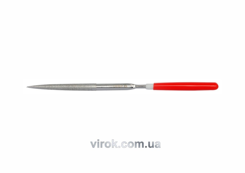 Надфіль алмазний YATO півкруглий, l= 140/50 мм, b= 3 мм [120/1200]