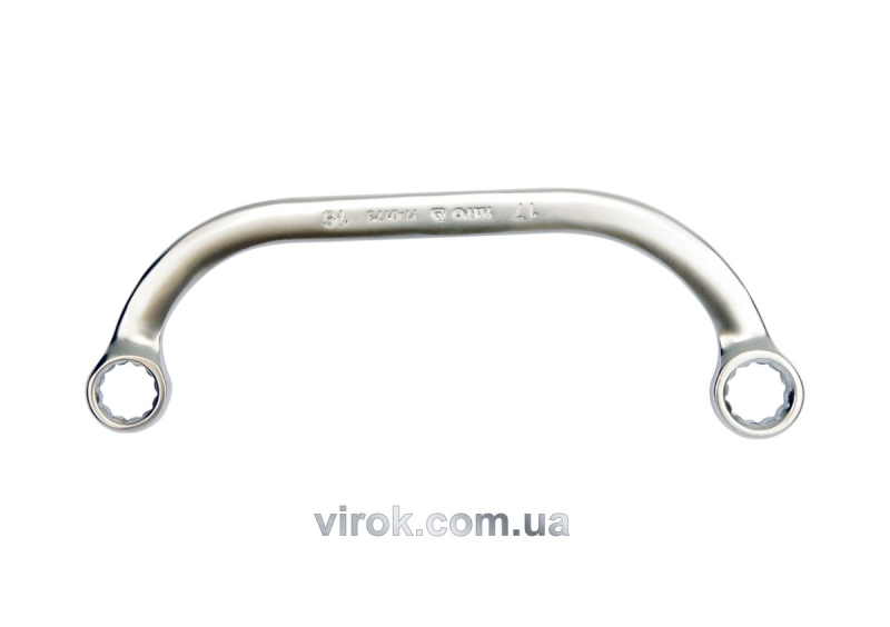 Ключ накидний YATO : тип "C", Cr-V, М= 16х17 мм, L= 220 мм [10/60]