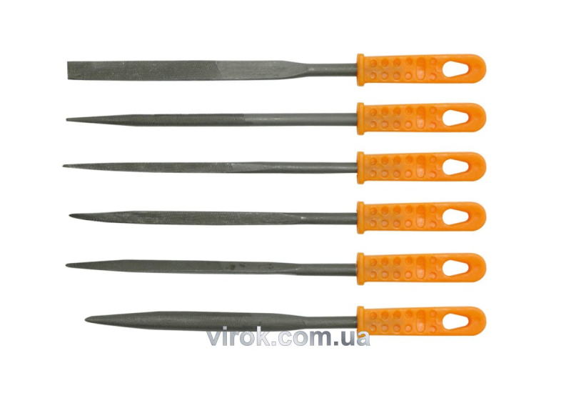 Надфілі VOREL : Набір 6 Шт/Уп. [20/200]