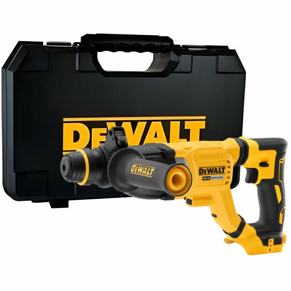 Перфоратор аккумуляторный бесщеточный DeWALT SDS+18V XR Li-lon 3 Дж 4300 уд/мин кейс (без АКБ и ЗУ)