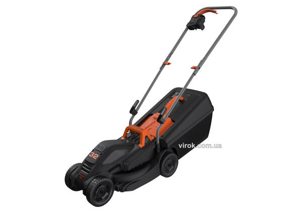 Газонокосилка 4-колесная электрическая Black+Decker 1000 Вт 320/20-60 мм 35 л (BEMW351-QS)