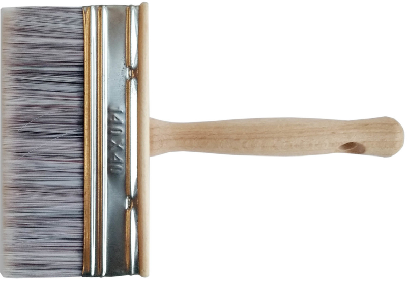 Пензель-макловиця малярний воскований VIROK SUPER PROFI. b= 140 мм, h= 40 мм три види щетини