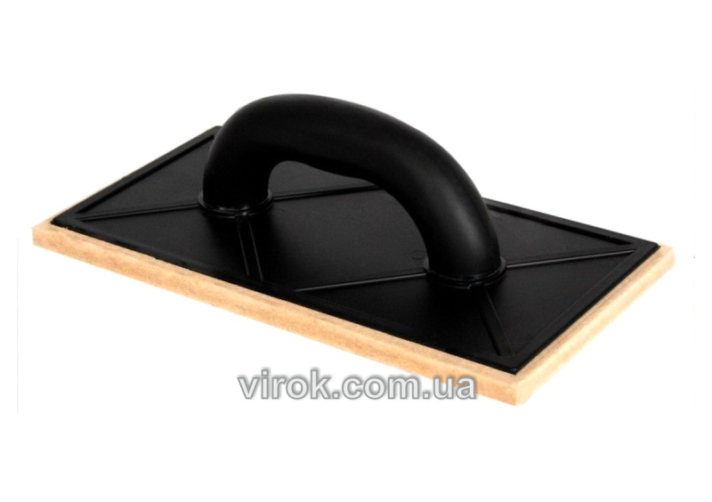 Терка пластмасова VIROK : L= 270 мм, фетр h= 8 мм [10]