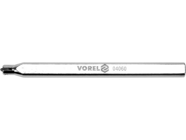 Резец к плитке VOREL : L= 120 мм с держателем, хромированный (4060)