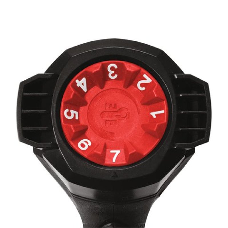 Фен будівельний 2000 Вт YATO YT-82295, 50-600 °C, 5 насадок