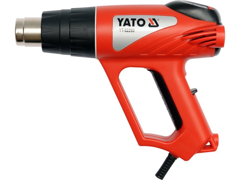 Фен строительный 2000 Вт YATO YT-82293, 70-600 °C, LCD