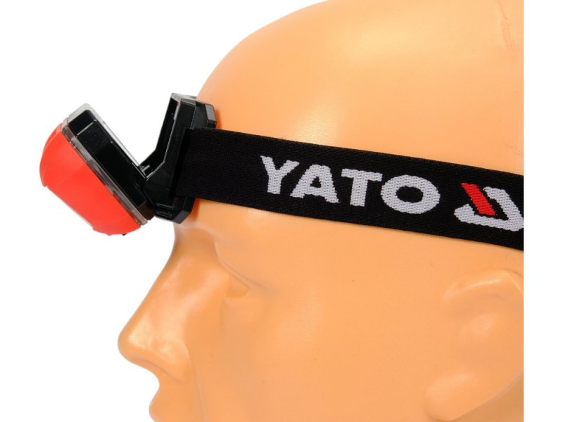 Фонарь налобный для подбора цвета YATO YT-08490, 160 лм, CRI 96, IP65