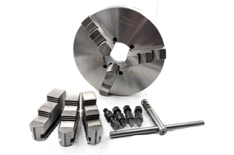 Патрон токарный 315 3-х кул. 7100-0039П (К11-315C6, полная комплектация) PREMIO