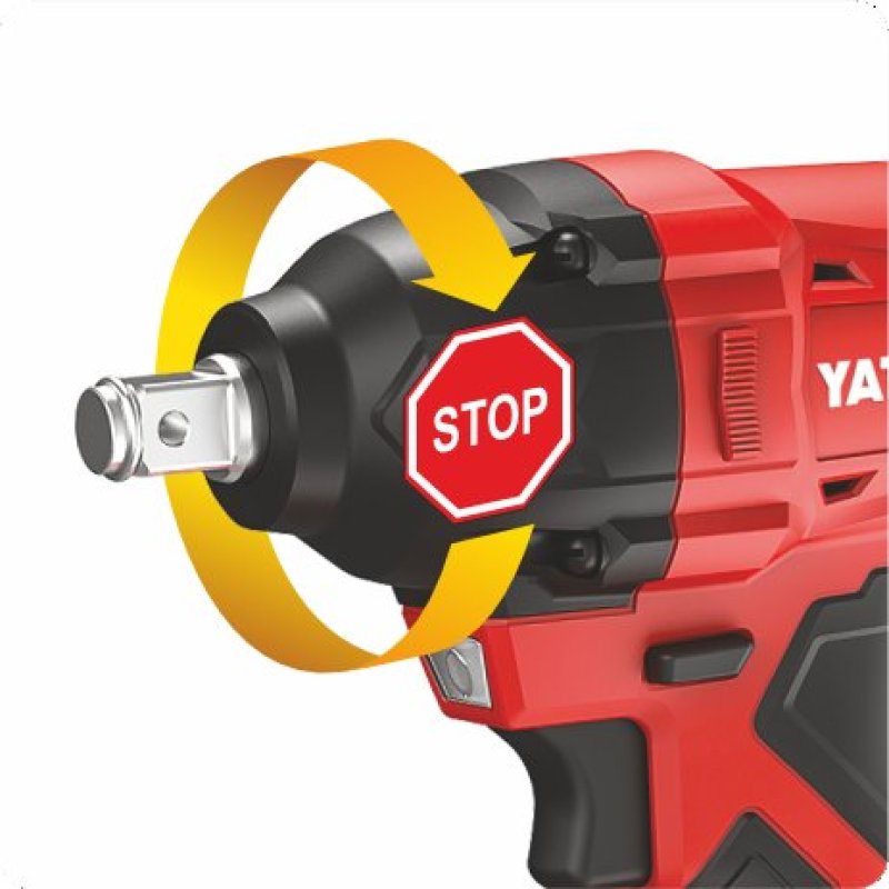 Гайковерт ударний акумуляторний 1/2" 350 Н·м YATO YT-8277925, 2 АКБ 4 А·год
