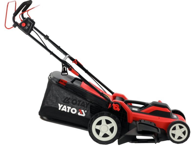 Газонокосилка электрическая YATO 2000 Вт, покос 46 см, сборник 60 л