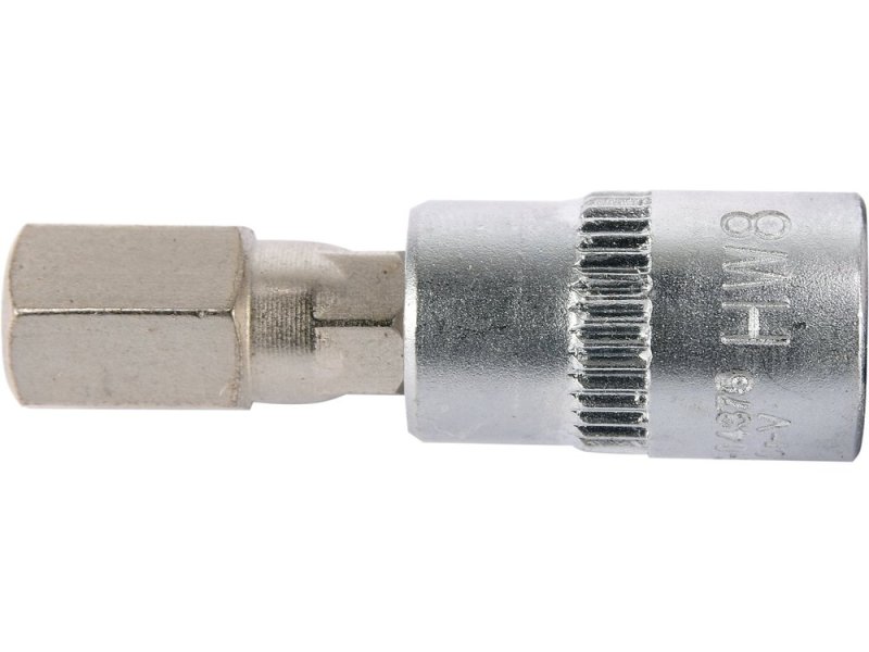 Головка торцевая с отверточной насадкой HEX YATO YT-04375, 1/4", H8 x 37 мм