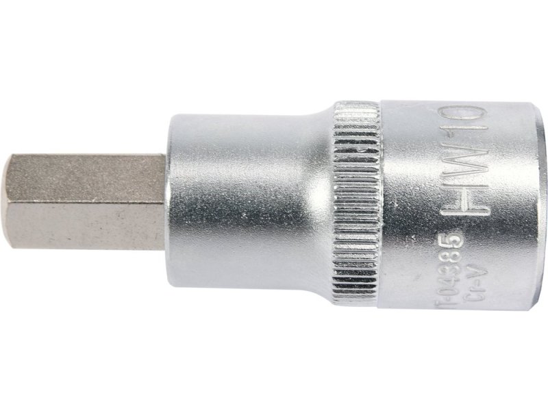 Головка торцевая с отверточной насадкой HEX YATO YT-04385, 1/2", H10 x 55 мм