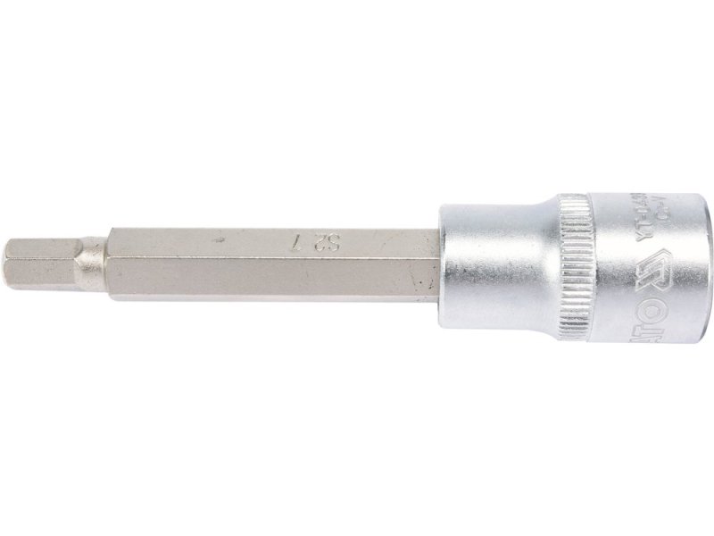 Головка торцева з викрутковою насадкою HEX YATO YT-04393, 1/2", H7 x 100 мм