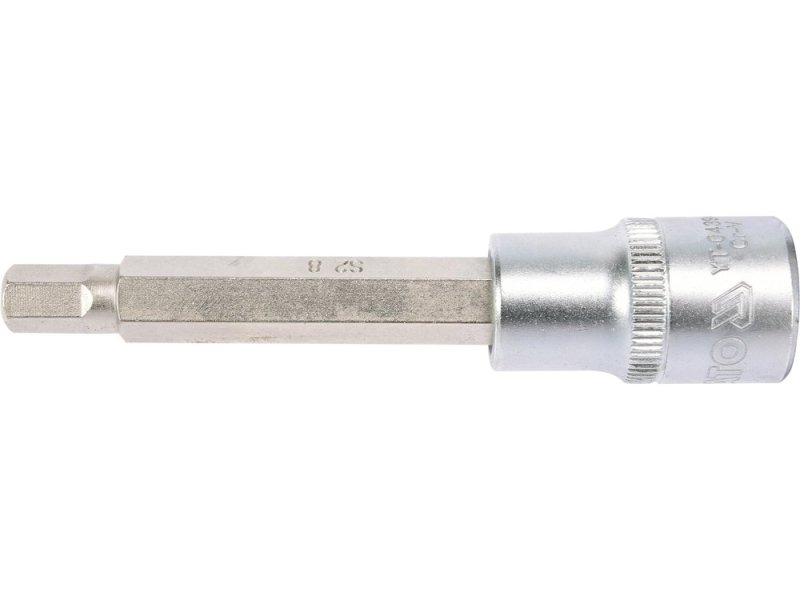 Головка торцева з викрутковою насадкою HEX YATO YT-04394, 1/2", H8 x 100 мм