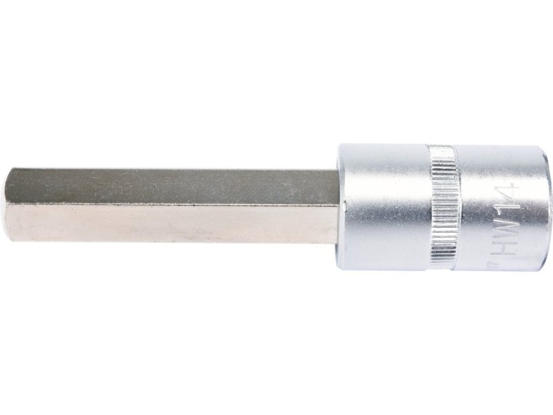 Головка торцева з викрутковою насадкою HEX YATO YT-04397, 1/2", H14 x 100 мм