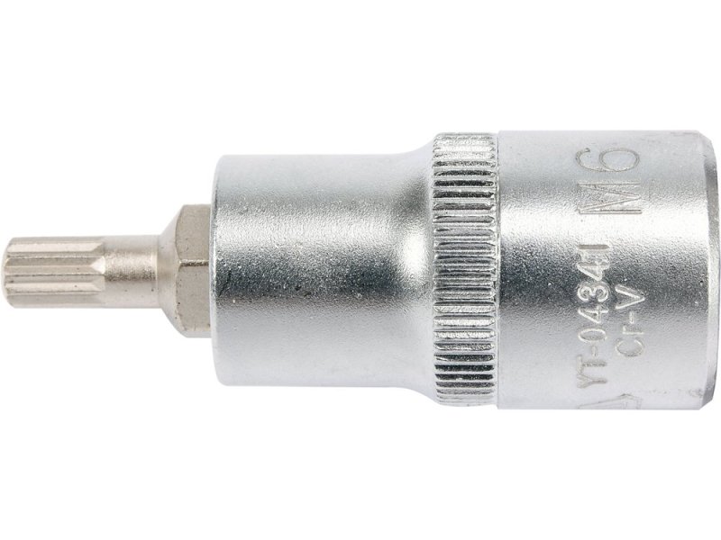 Головка торцевая с отверточной насадкой SPLINE YATO YT-04341, 1/2", M6 x 55 мм