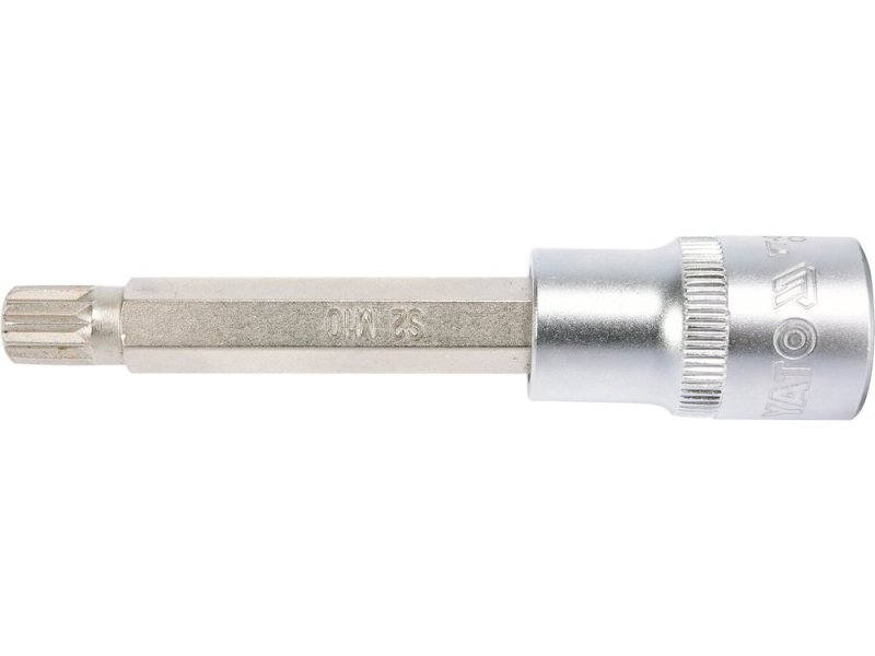 Головка торцевая с отверточной насадкой SPLINE YATO YT-04353, 1/2", M10 x 100 мм