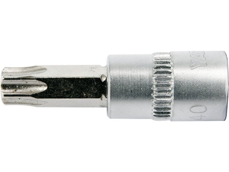 Головка торцевая с отверточной насадкой TORX YATO YT-04307, 1/4", T40 x 37 мм