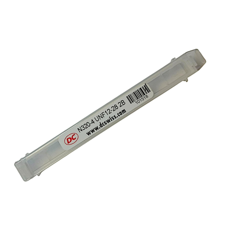 Мітчик дюймовий UNF №12 28 ниток Р6М5К5 (HSS-E) для наскрізних отворів 
N320-4 101518 DC Swiss